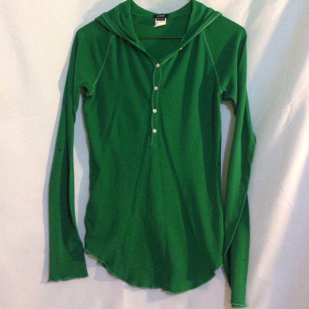 J-crew longsleeved with hood